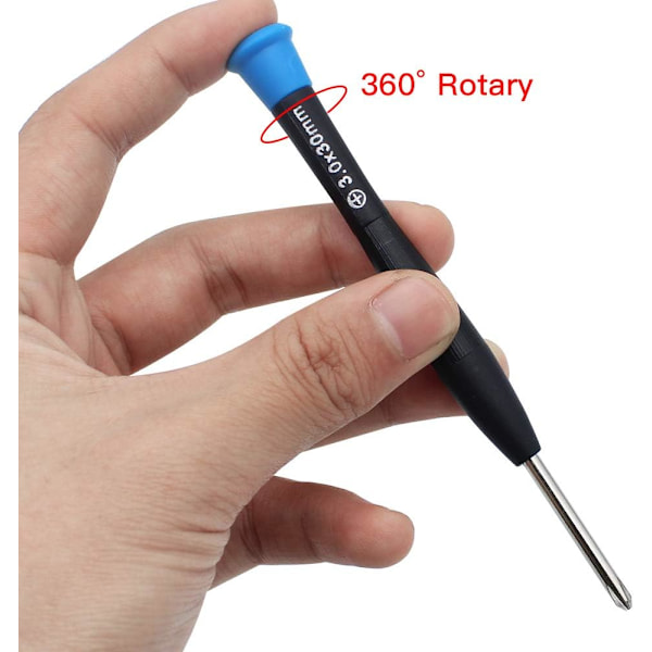 11-delad skruvmejsel reparationsset platt huvud magnetisk professionell mikro reparationsverktygssats för klocka iPhone smycken glasögon armband PC reparation