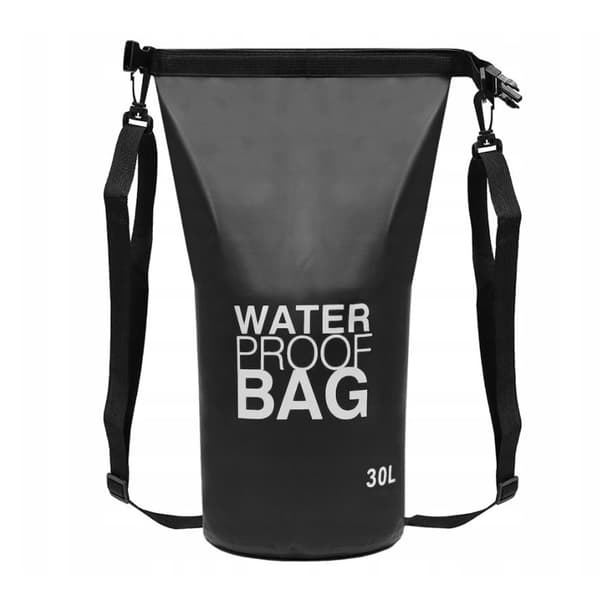 Vanntett Bag / Vannpose - Vannlagring - 30 liter black