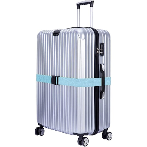 4-pack resväskor remmar för resväskor rem resebälten tillbehör multiduty Blue