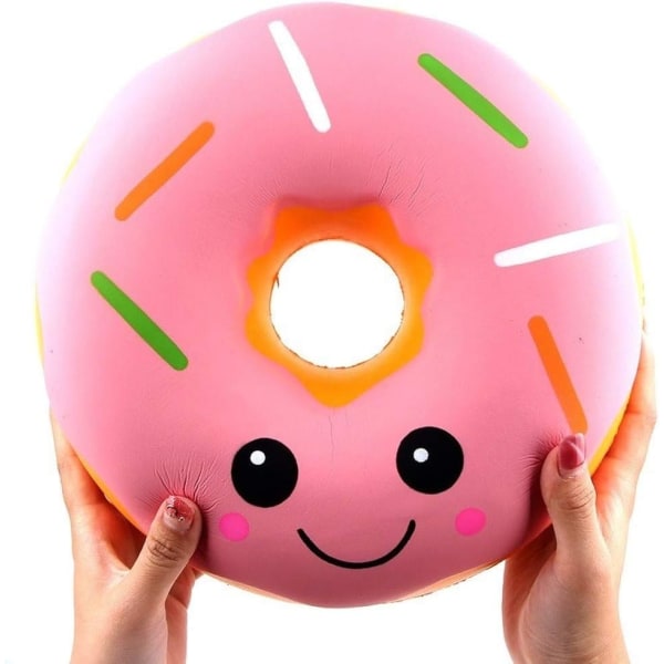 Donut Squishy Leksak Långsam Stigande Mjuk Stressavlastning Leksak Barn Festgåvor Presentkollektioner