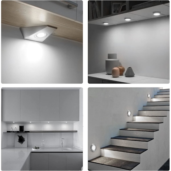 G4 LED-pære 2W, AC/DC12-24V, 200LM kald hvit 6000K, 12x 5050SMD, 20w halogenekvivalent, ikke-dimbar, G4 runde LED-pærer, 6-pakning
