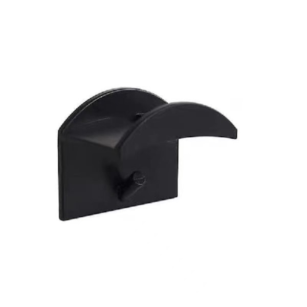 10 st hatt hängare arrangör - väggmonterad baseboll keps hållare, svart Black