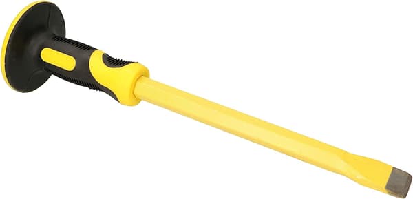 Masons meisel med håndbeskyttelse 300 x 18 mm