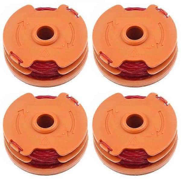4PK Kompatible spoler for Worx gressklipper WA0007 gresstrimmertrådspoler
