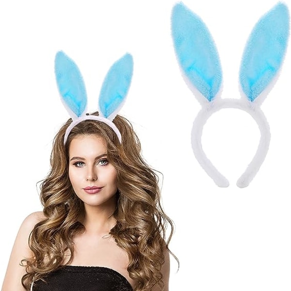 Plysch Bunny Ears Pannband 1st Bunny Ears Tillbehör Påsk Cosplay Party