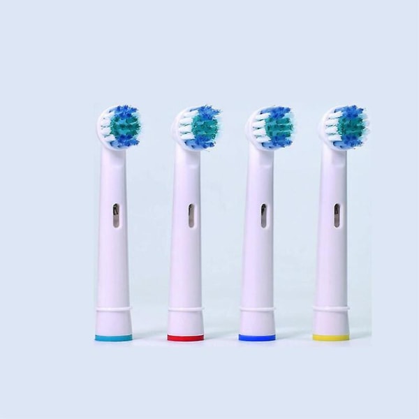 4-pack utbytesborsthuvuden för Oral Hygiene Cross Dental Flosser Precision Action