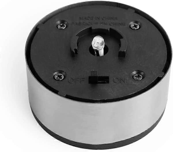 Solcellelampe for hage og utendørs bruk, 4 LED-lamper for hage, sti, basseng, rustfritt stål