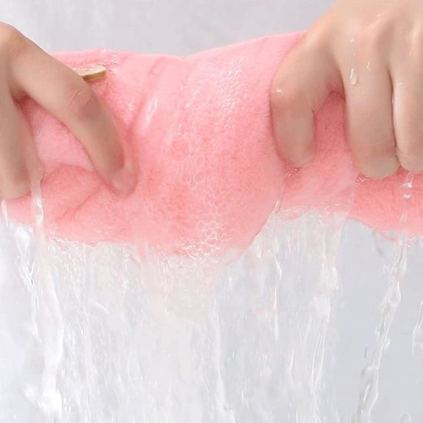 Superabsorberande handduk för hår | Superabsorberande handdukswrap för hår med knapp - Lättanvänd mikrofiberhanddukswrap för hår