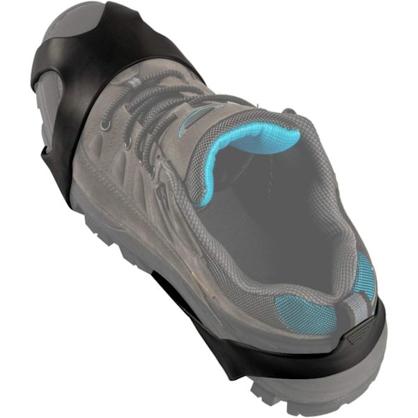 Liukumattomat joustavat lumijääpidikkeet 10 piikkiä piikit nastat crampons kumiset nastat, koko L