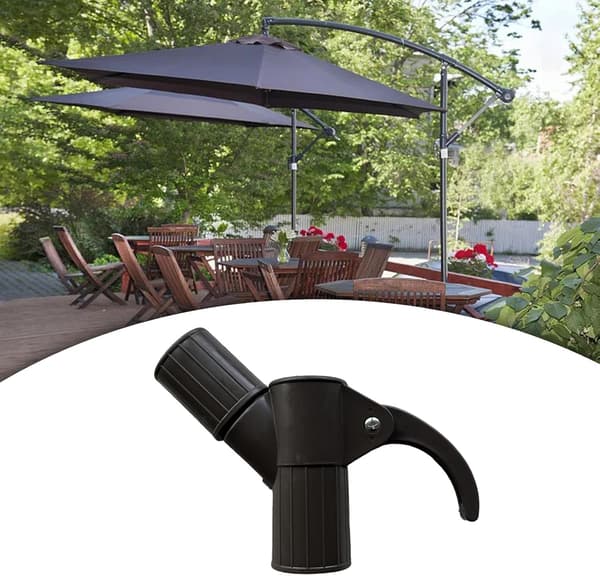 Tilbehør til terrasseparasol, manuelt udskiftningsværktøj til terrasseparasol, bærbar parasoltilbehør til terrasse, strand