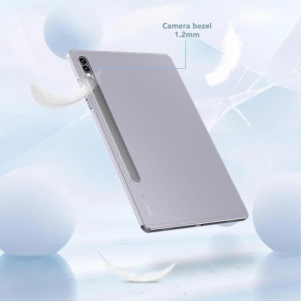 For Samsung Galaxy Tab S10+ Super Clear Case Fallbeskyttelse Shell TPU Tablet Cover