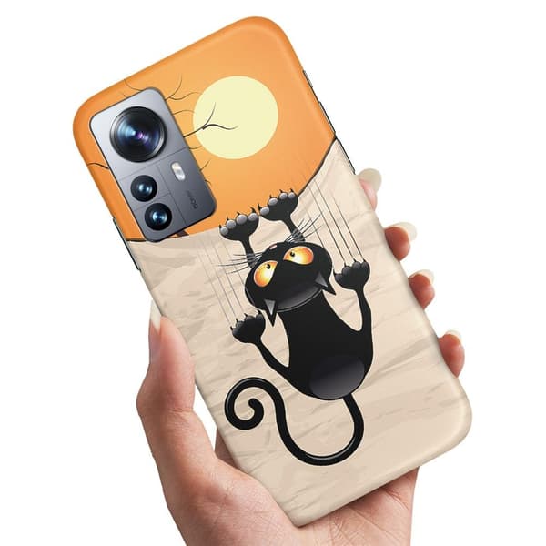 Skal / Mobilskal för Xiaomi 12 Pro - Rivande katt