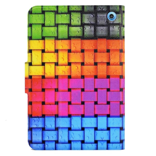 A2 Etui til Amazon Fire HD 10 (2023) Mønsterprintet PU Læder Tablet Cover med Kortlommer