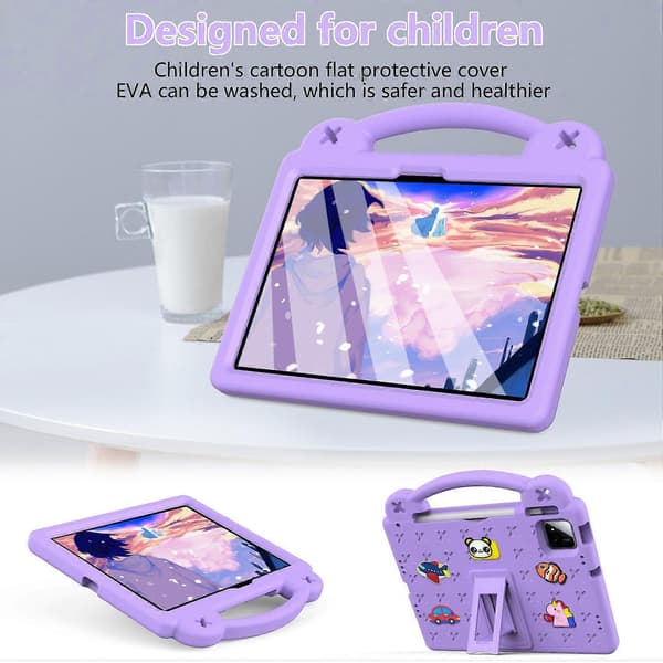 För Xiaomi Pad 7 Pro/Pad 7 Fodral Barn EVA Tablet Skydd - Lila