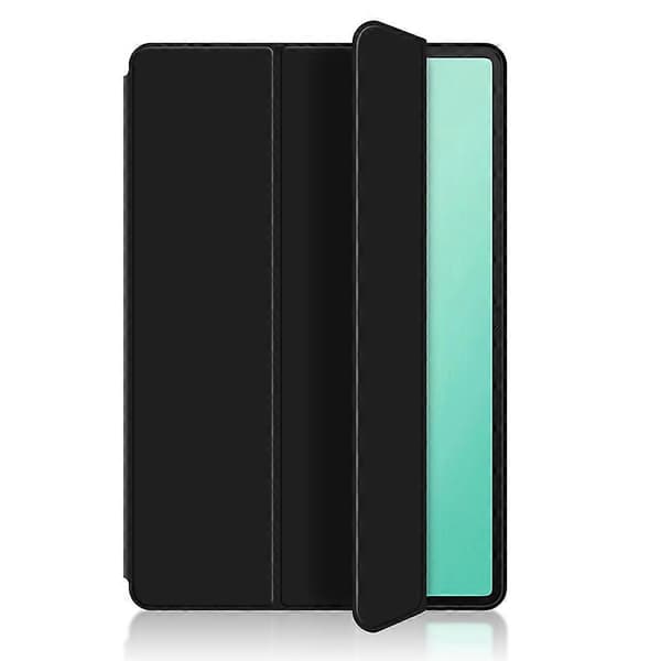 For Honor Pad X8a Etui PU Læder TPU Bagside Trifold Stand Tablet Cover - Sort