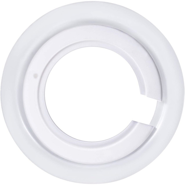 E27 til E14 Plast Skjermring Adapter, Skjermreduksjonsring for Montering av Edison Skrueskjermer til Bajonettlampholdere (10)