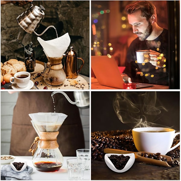 2 st doseringskopp för kaffe med sprayflaska, doseringsbricka i keramik för kaffebönor och sprutor för tesats