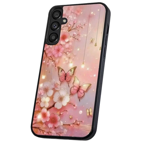 Samsung Galaxy A37 5G - Cover/Mobilcover Blomster & Sommerfugle