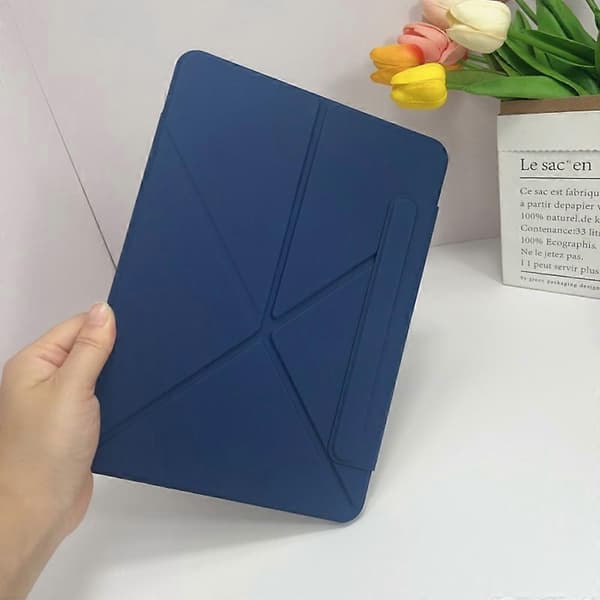 Fodral för iPad mini (2024)/(2021) Dubbelsidig Magnetisk Stängning Läder Smart Tablet Skydd