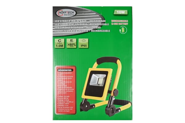 Arbeidslampe LED 10W sammenleggbar oppladbar