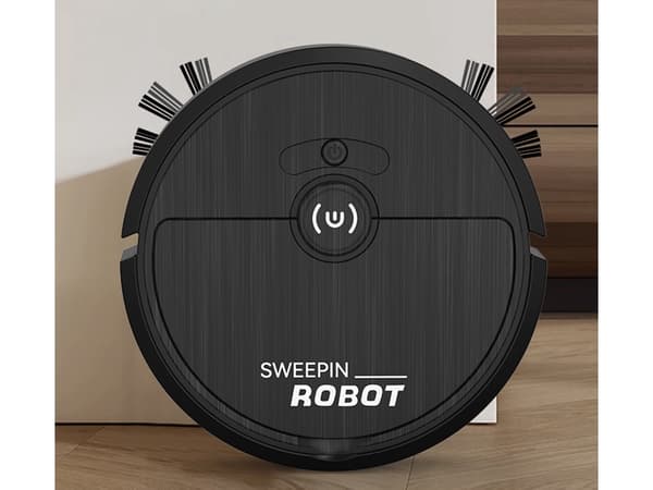 Robotdammsugare med moppfunktion - Städrobot black