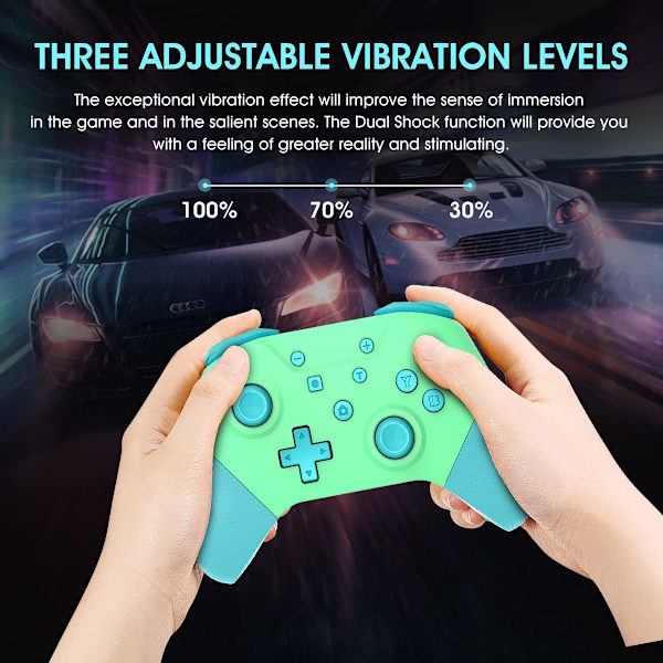 Switch-ohjaimet Switchille/Switch Litelle, langaton Pro-ohjain Joypad