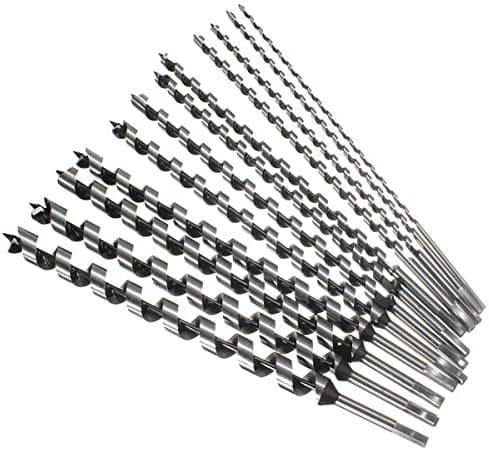 460mm 6-28mm Hex Shank Brad Point Auger Drill Bit Spiral Woodworking Drilling Tool - 16mm
