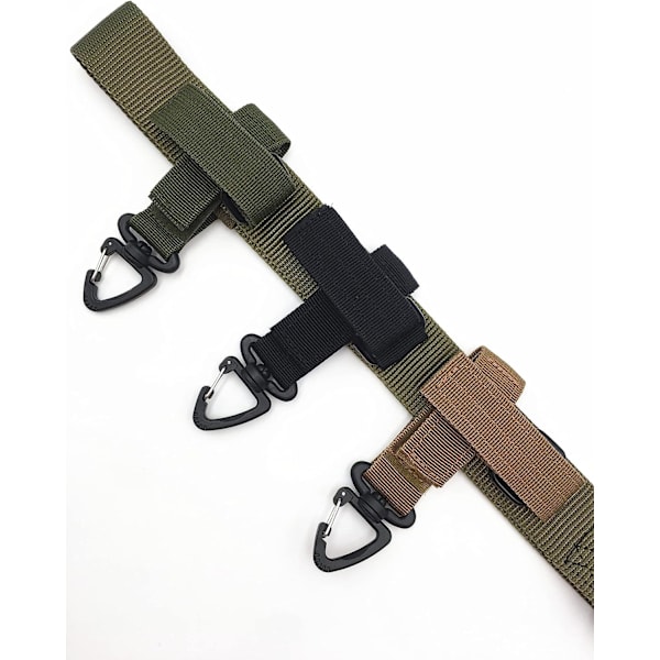 4 stk. Nylon Handskeholder Taktisk Udstyr Handske Rem Justerbar Arbejds Handskeholder