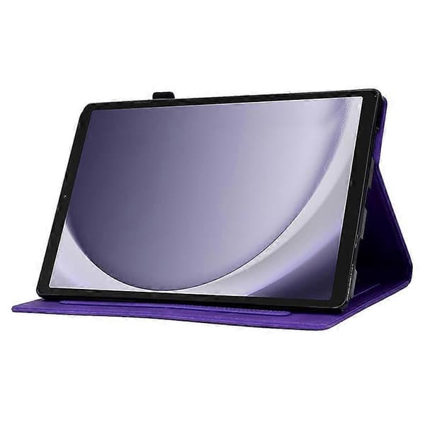 Til Samsung Galaxy Tab A9+ Taske PU Læder Tablet Cover med Kortholder Stand