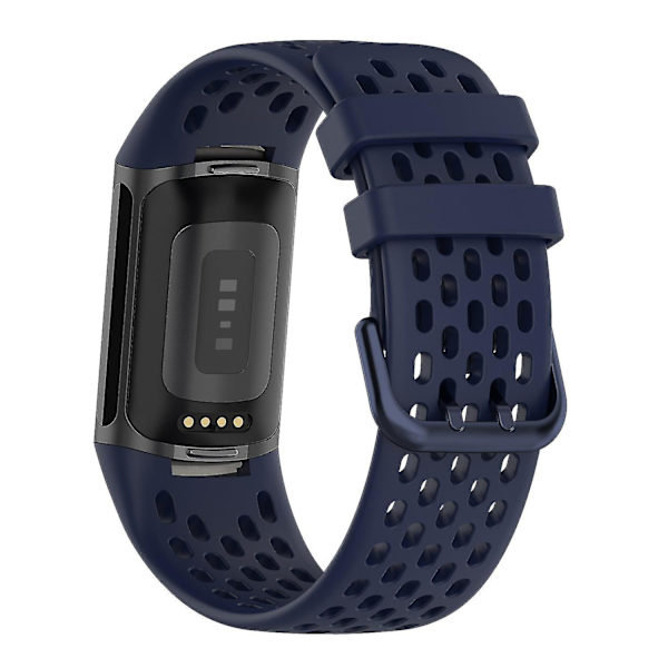 Andningsbar silikon handledsrem för Fitbit Charge 5