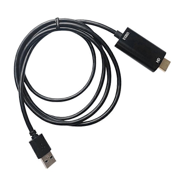 XCU01 1,5 m USB 3.0 til HDMI 1080P Adapter Kabel Konverter Ledning til Mac OS/Android/Windows