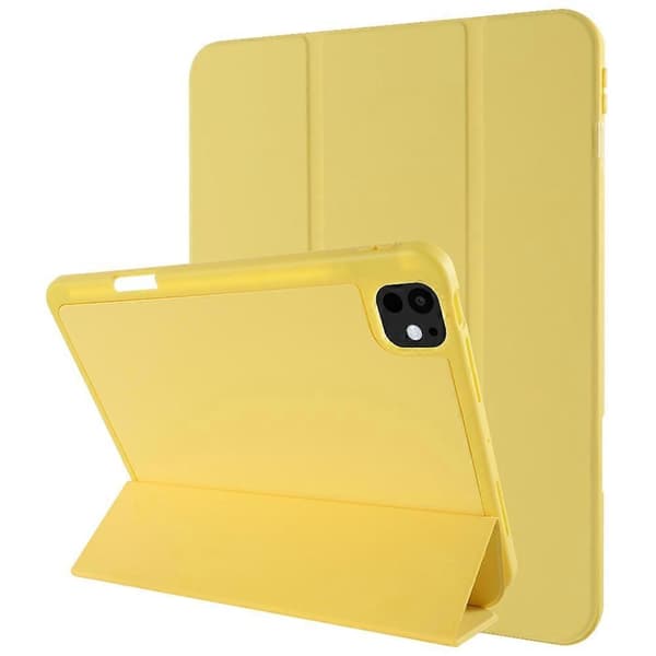 Beskyttende etui til iPad Pro 13 (2024) Tri-Fold Stand PU Læder Tablet Cover