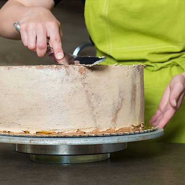 Konditorispatel, Kakespatel, Sett med 2 8/10\" Vinklet Kakespatel i Rustfritt Stål