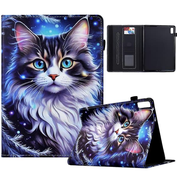 For Lenovo Tab M9 TB-310FU Deksel Nettbrettdeksel Støtsikkert Lær Kortholder Stativdeksel
