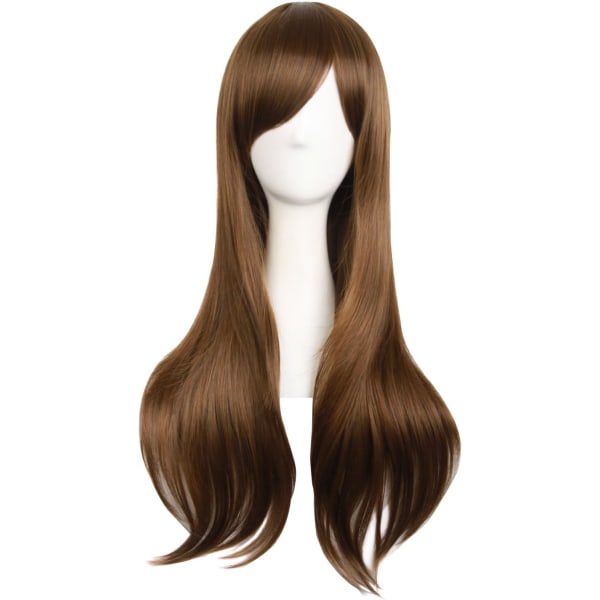 28 Inch/70cm Women Side Bangs Long Curly Hair Cosplay Wig for women girl