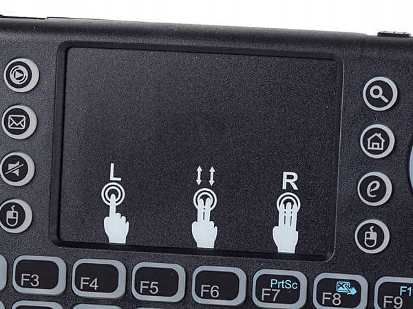 Trådløst tastatur til TV / computer / spillekonsol / Android