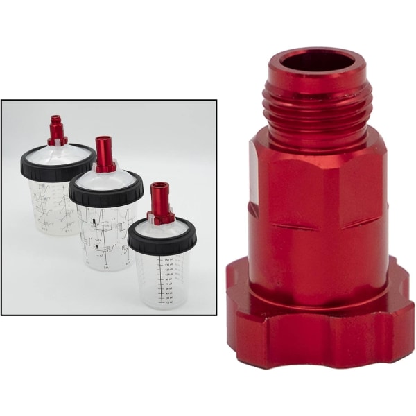 Spray Cup Connector, Spray Gun Disposable Adapter Connector, External M16x1.5