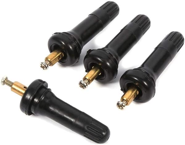 4 stk. TPMS-ventilstamme, dæktryksensorventilstamme, bildækventil, TPMS-dækventil