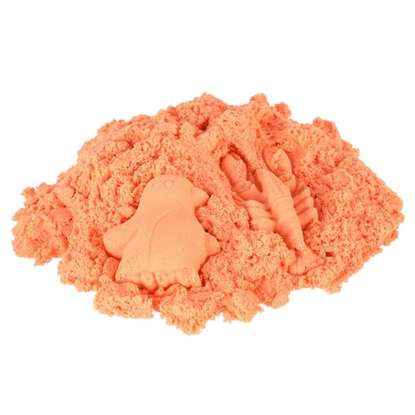Magisk Sand 1kg - Torkar inte ut orange