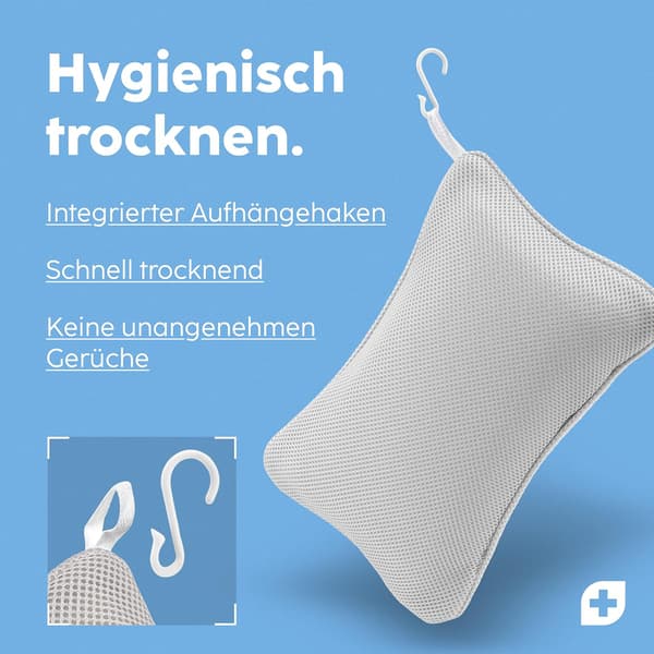 Badekarpute, badekarpute testvinner som badekarpute, nakkepute Gray