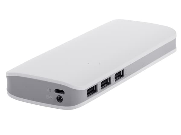 Varavirtalähde 10000 mAh - LED-taskulamppu ja pikalataus