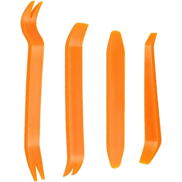 Universal 4 st Car Clip Panel Audio Video Dashboard Demontering Kits Install Pry Tool