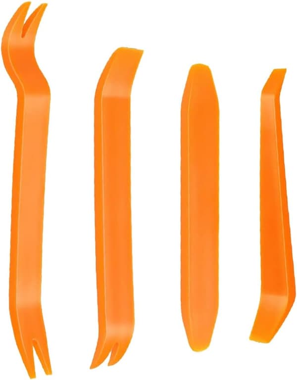 Universal 4pcs Bilklips Panel Audio Video Dashboard Demontering Kits Install Pry Tool