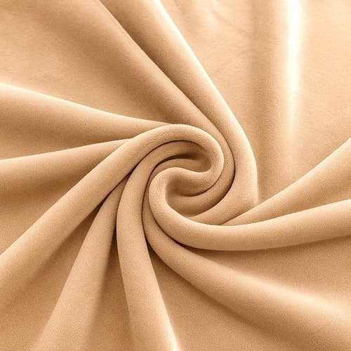 Sofatrekk Fløyel / Sofatrekk - 145-185cm beige