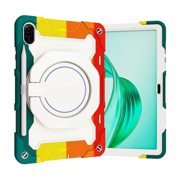 Skal för Honor Pad X9/Pad X8a med Ställ PC+Silikon Stöttåligt Robust Tablettskydd