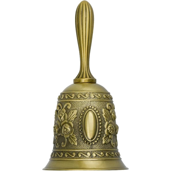 Handklocka, bordsringklocka, serviceklocka, högt ljud, handklocka, juldekoration