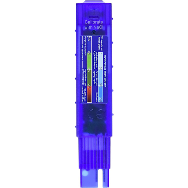 TDS-EZ vedenlaadun TDS-mittari, mittausalue 0-9990 ppm, tarkkuus 1 ppm, tarkkuus +/-3 % lukemista