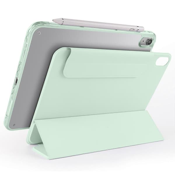 Fodral för iPad (2025)/10.9 (2022) Vikbart Ställ Magnetiskt Läder Tablet Skydd