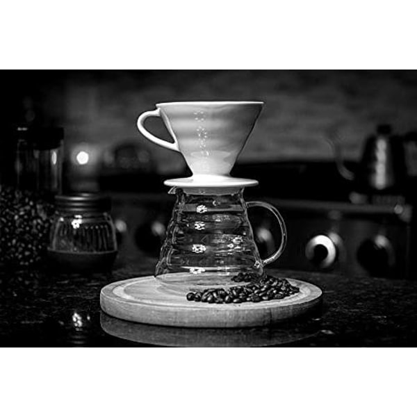 600 ml kaffekanna, standard kaffekanna i glas, kaffekanna, transparent