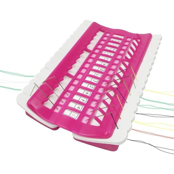 Floss Organizer Cross Stitch Kit Broderigarn Projekt Kort 30 Positioner Sy Nål Pinnar Hållare Hantverk Verktyg Tillbehör